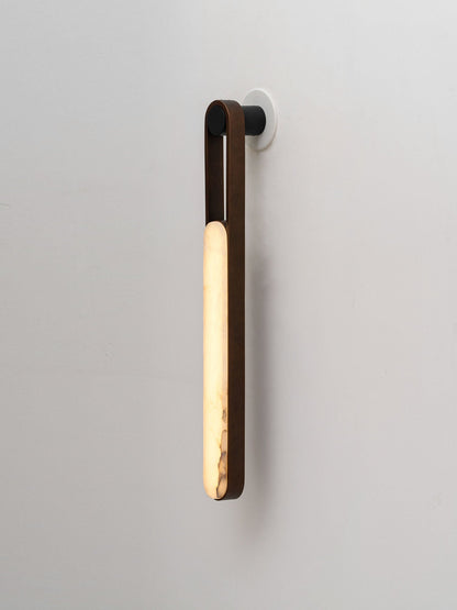 Inez LED Alabaster Wall Sconce