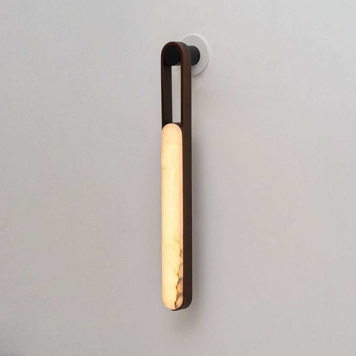 Inez LED Alabaster Wall Sconce