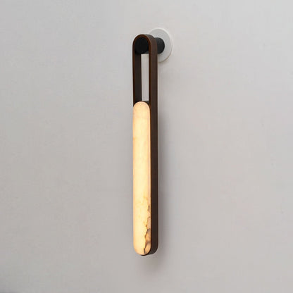 Inez LED Alabaster Wall Sconce