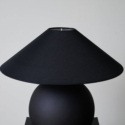 Obsidian Sphere Table Lamp