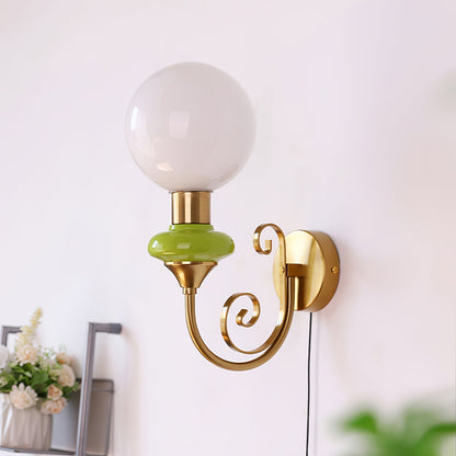 Onyx Plug-in Wall Lamp