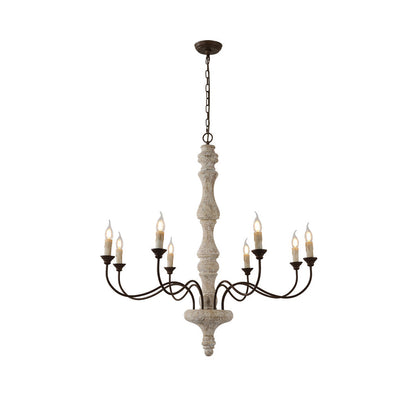 Ophelia 8-Light Candle Chandelier