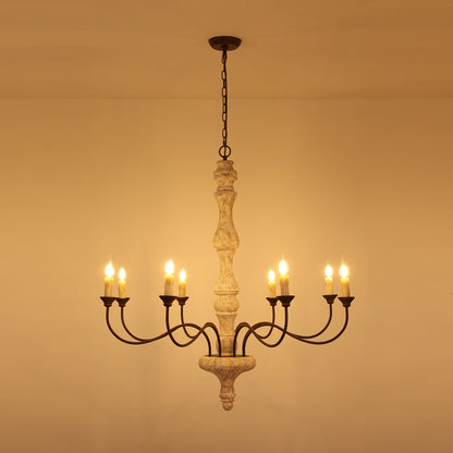 Ophelia 8-Light Candle Chandelier