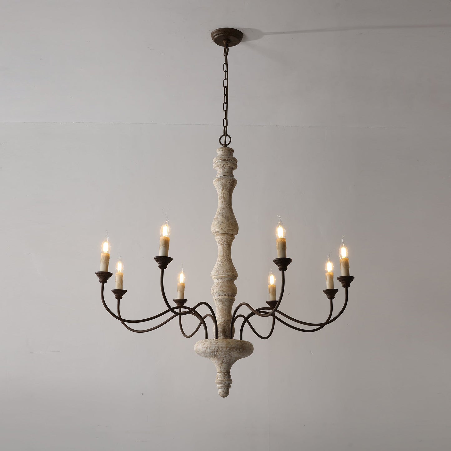 Ophelia 8-Light Candle Chandelier