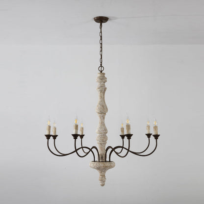 Ophelia 8-Light Candle Chandelier