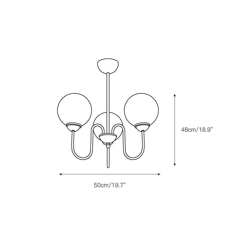 Orivulnum Chandelier