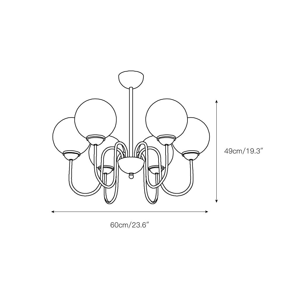 Orivulnum Chandelier