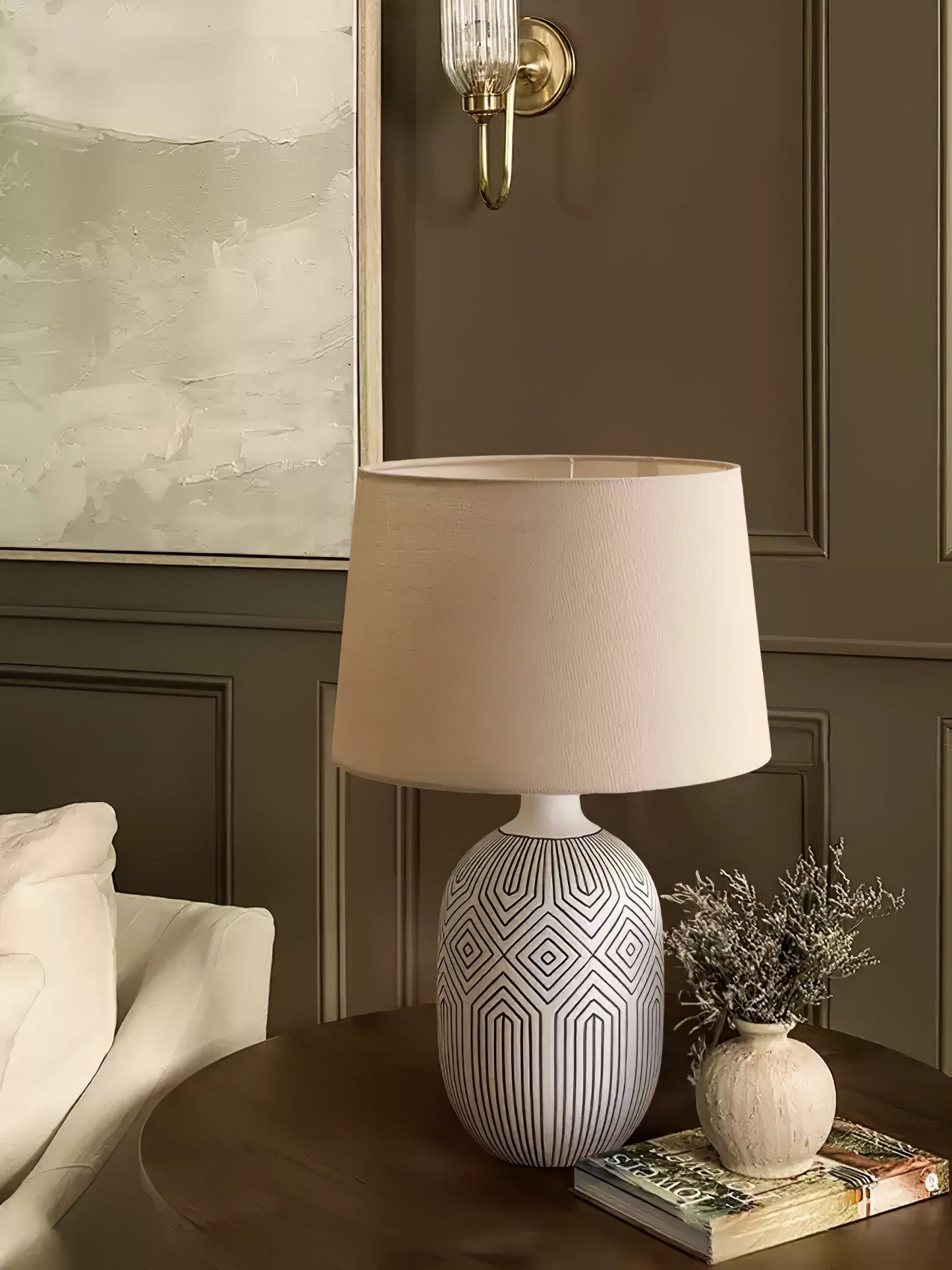 Oryza Geometric Table Lamp