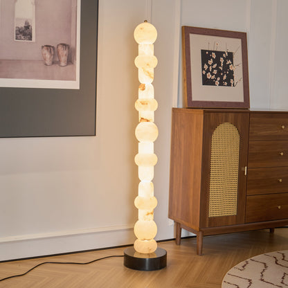Spanish Alabaster Floor Lamp
