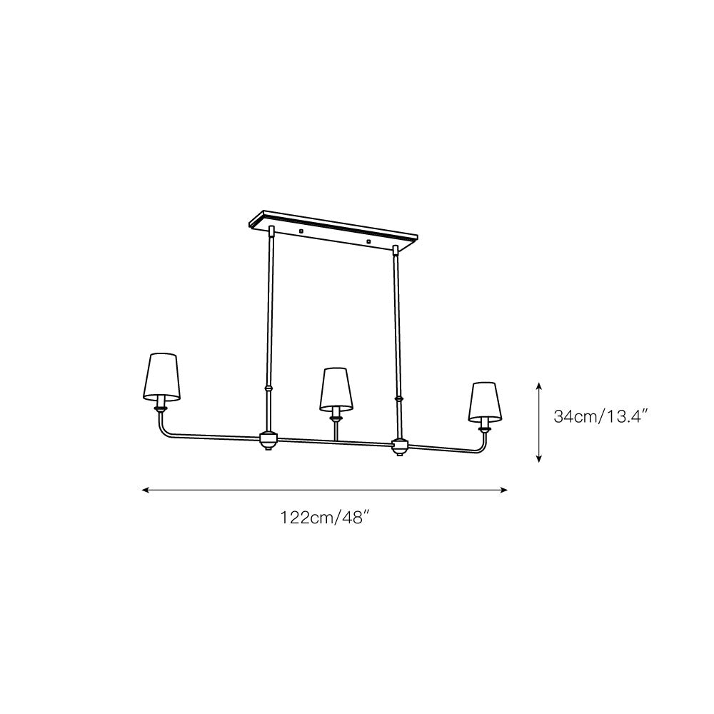 Pallas Linear Chandelier