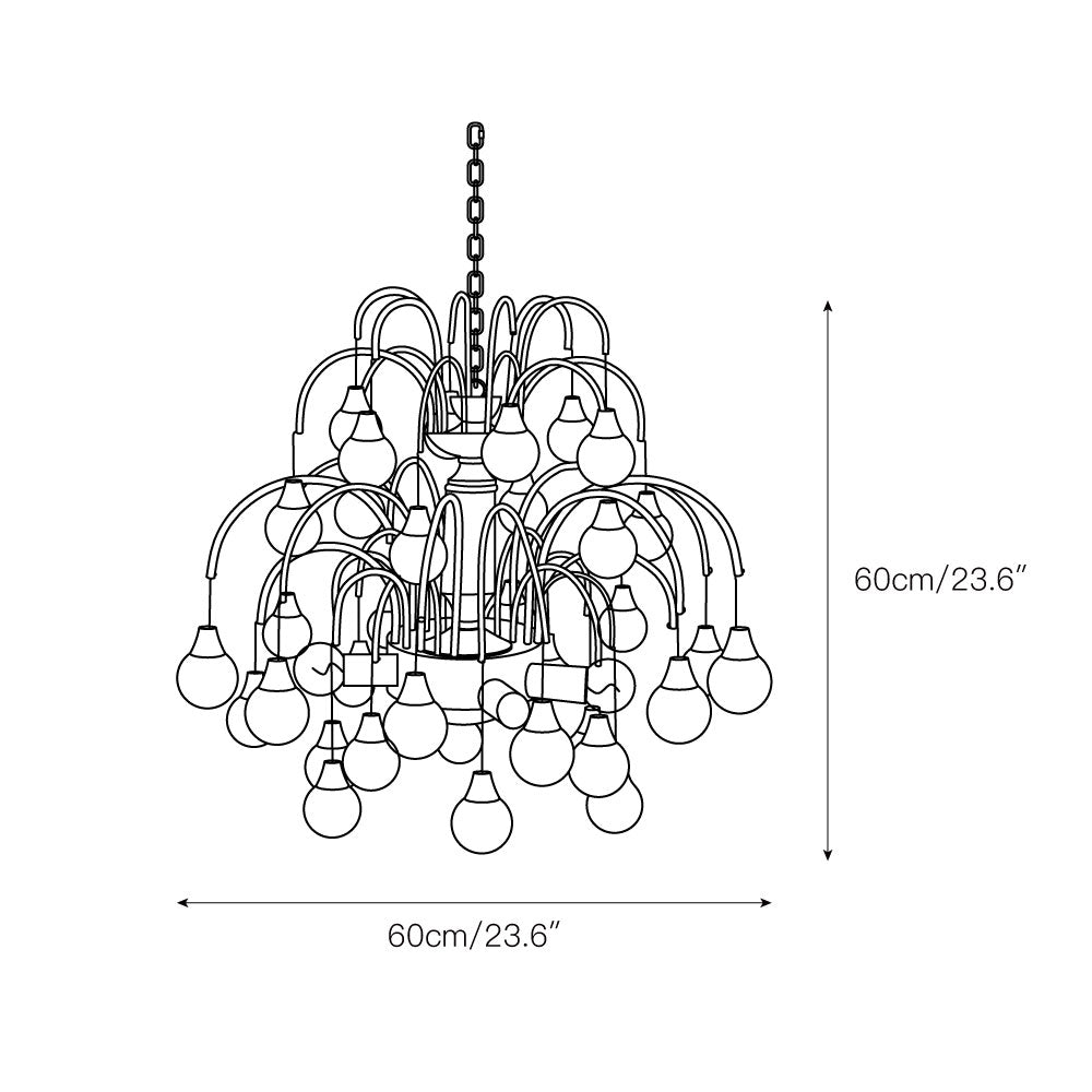 Palwa Murano Chandelier