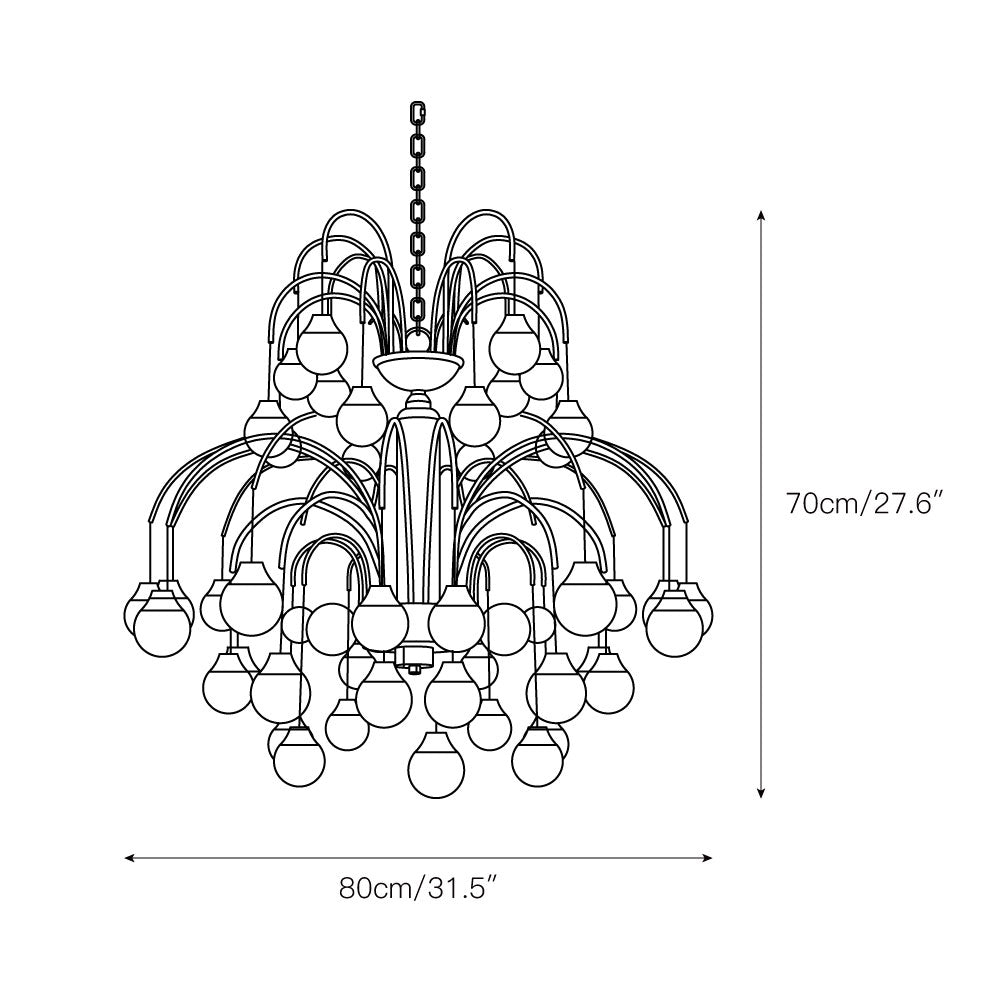 Palwa Murano Chandelier
