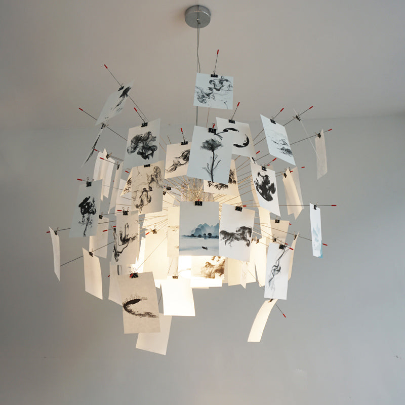 Paper Chandelier