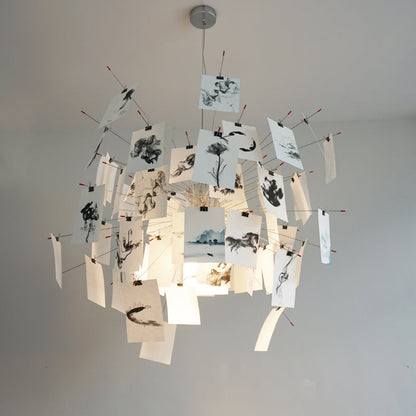 Paper Chandelier
