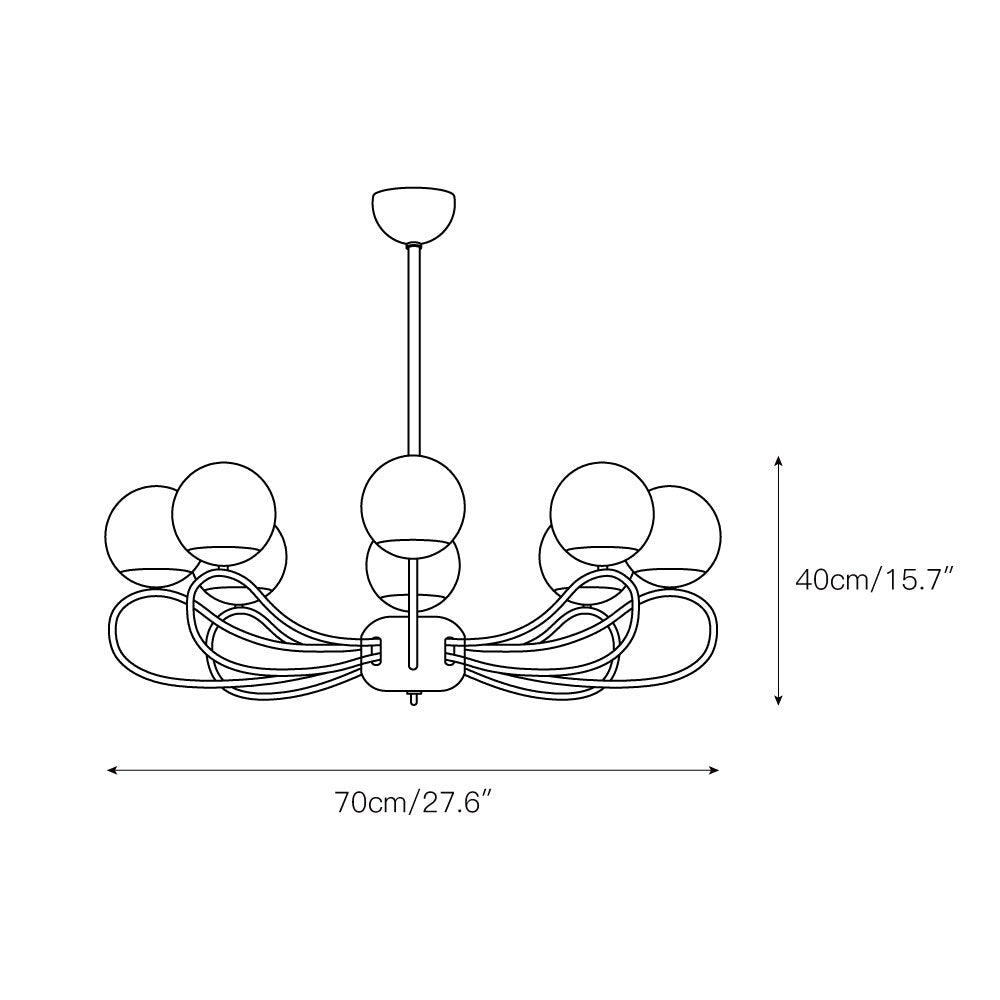 Papillon Chandelier