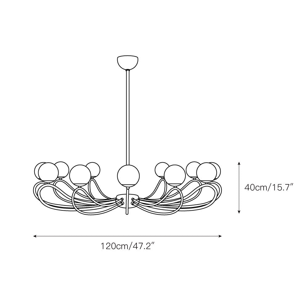 Papillon Chandelier