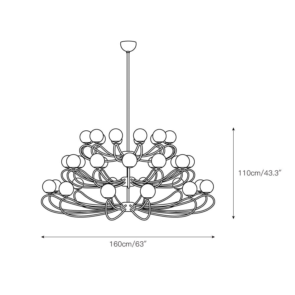Papillon Chandelier