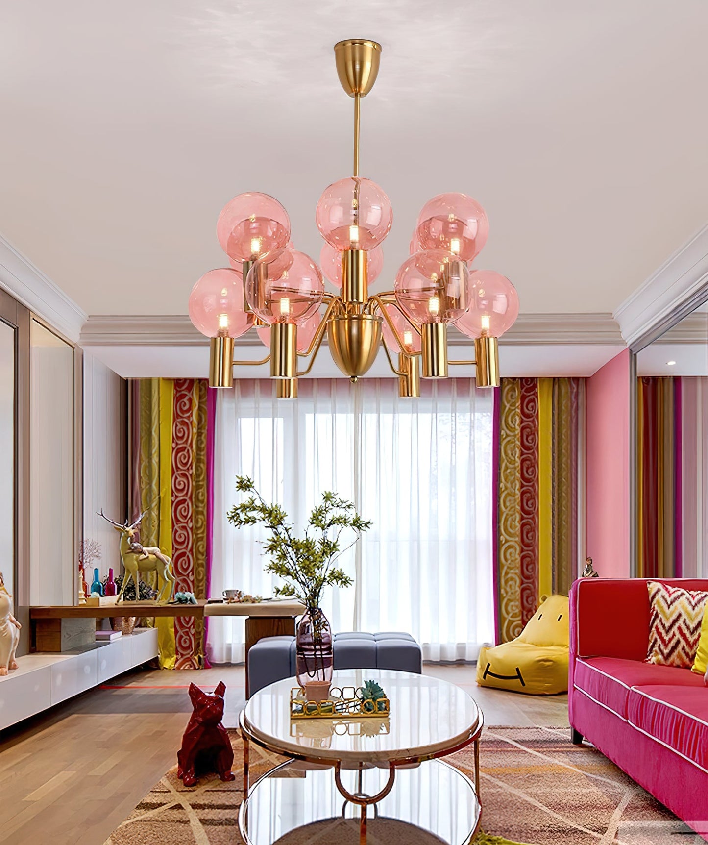 Patricia Glass Chandelier