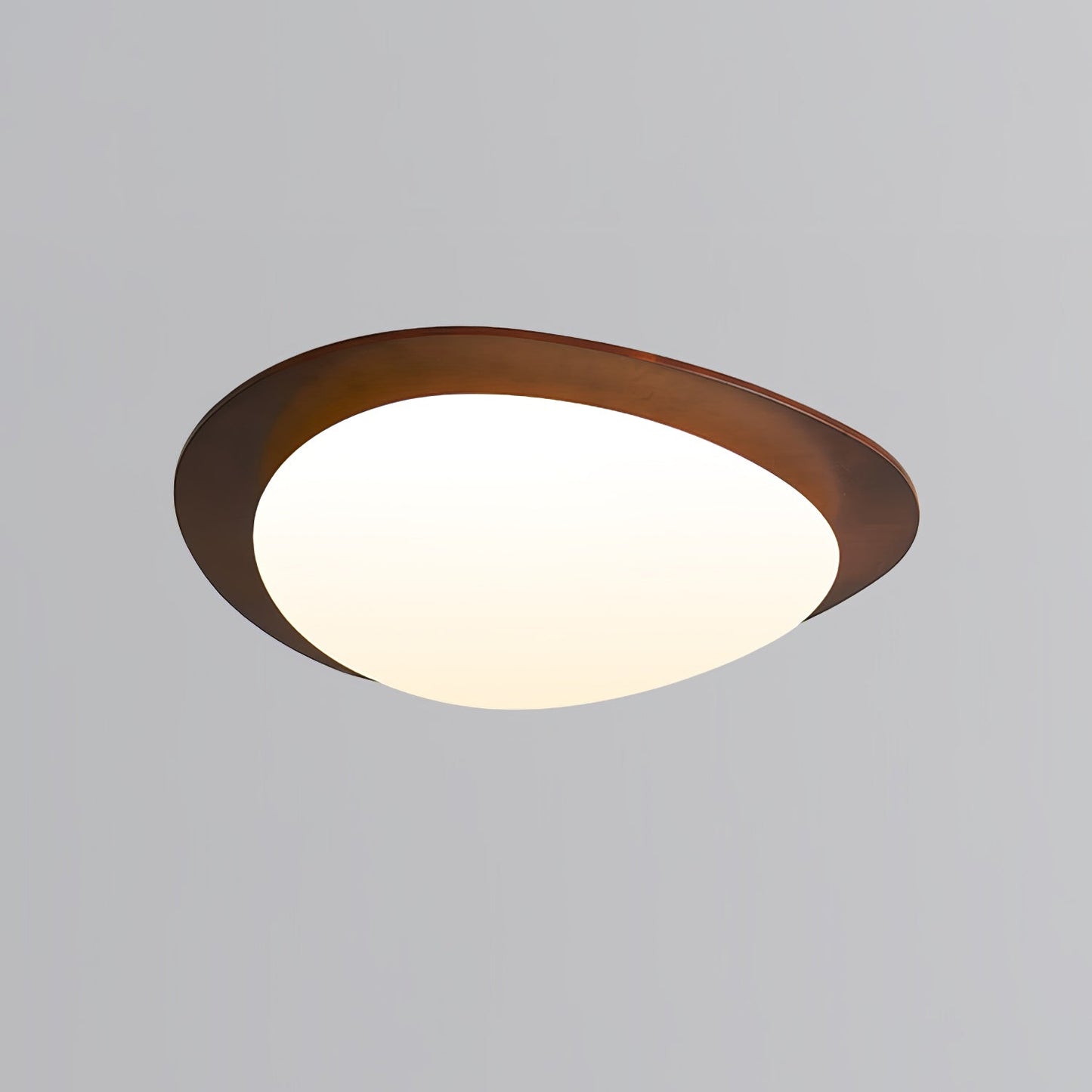 Pebble Wooden Ceiling Light