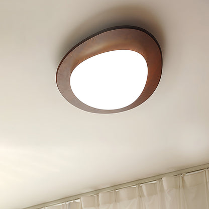 Pebble Wooden Ceiling Light