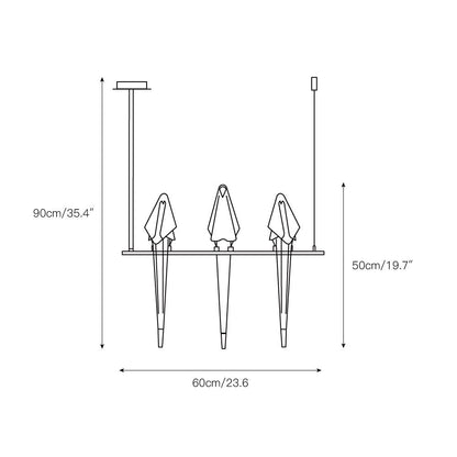 Perch Chandelier
