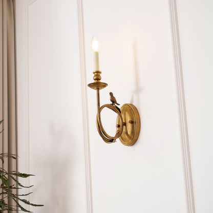 Perching Bird Sconce