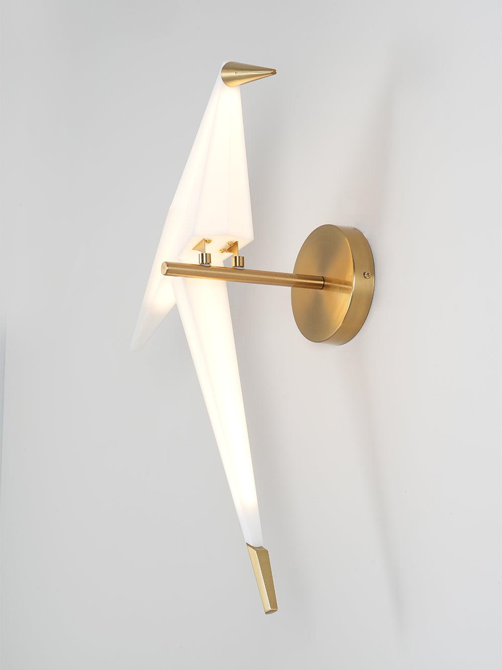 Paper Crane Wall Lamp