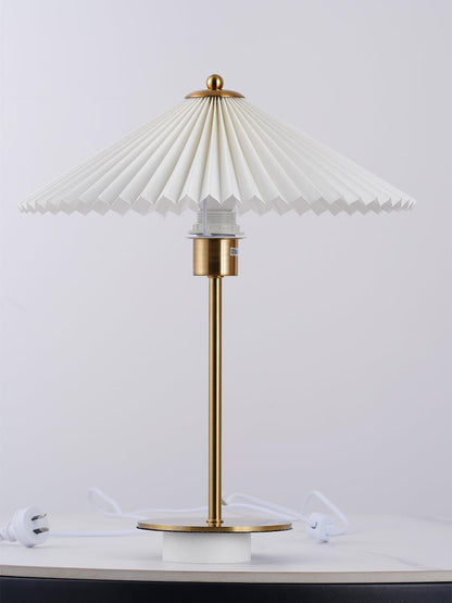 Perla Pleated Table Lamp