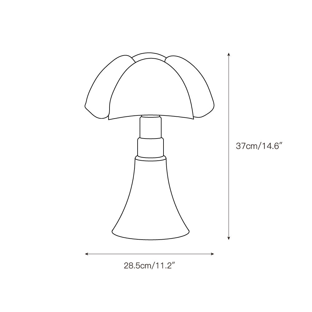 Bat Wing Table Lamp