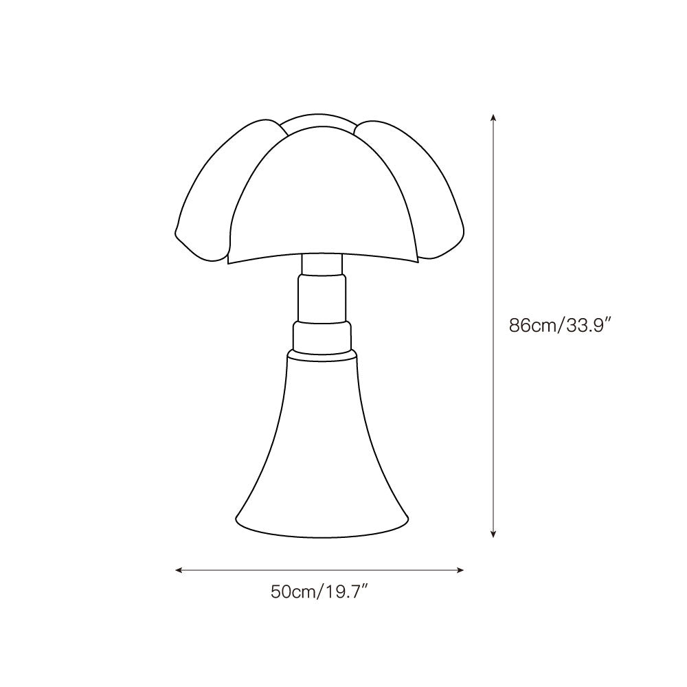 Bat Wing Table Lamp