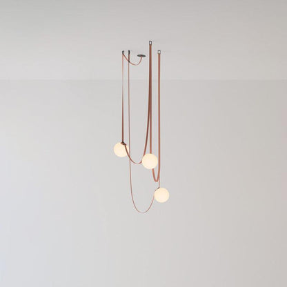 Multiple Belt Art Pendant Light