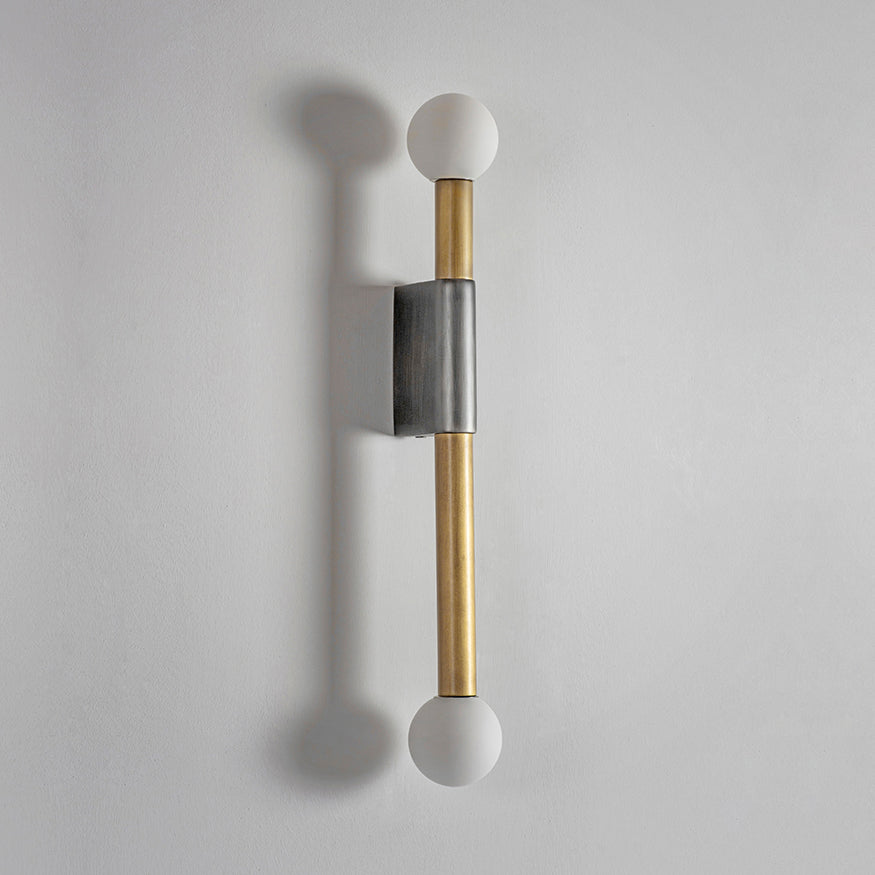 Pole and Circile Wall Lamp
