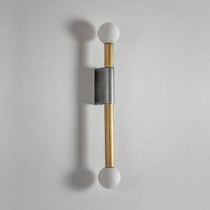 Pole and Circile Wall Lamp