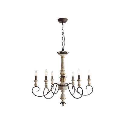 Poppe Wooden Chandelier