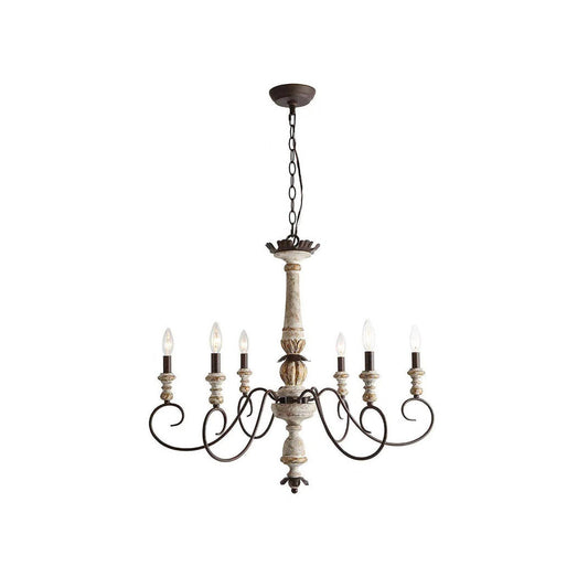 Poppe Wooden Chandelier