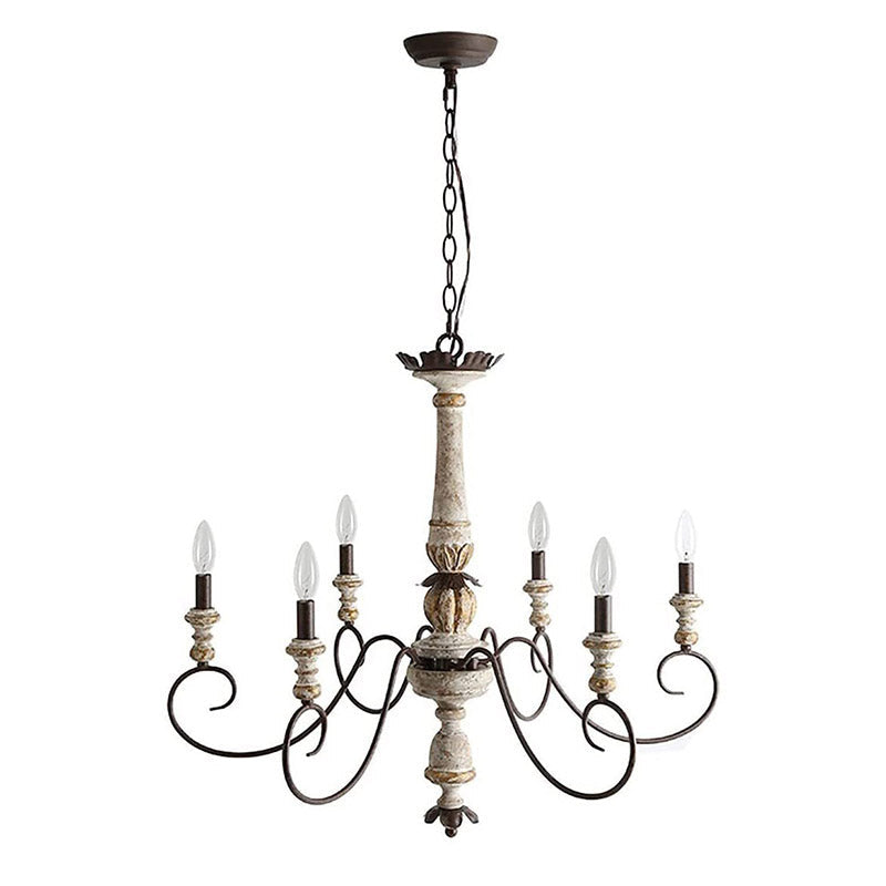 Poppe Wooden Chandelier