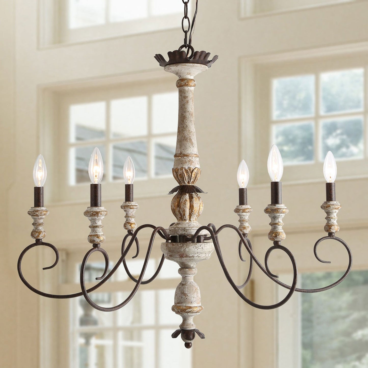 Poppe Wooden Chandelier