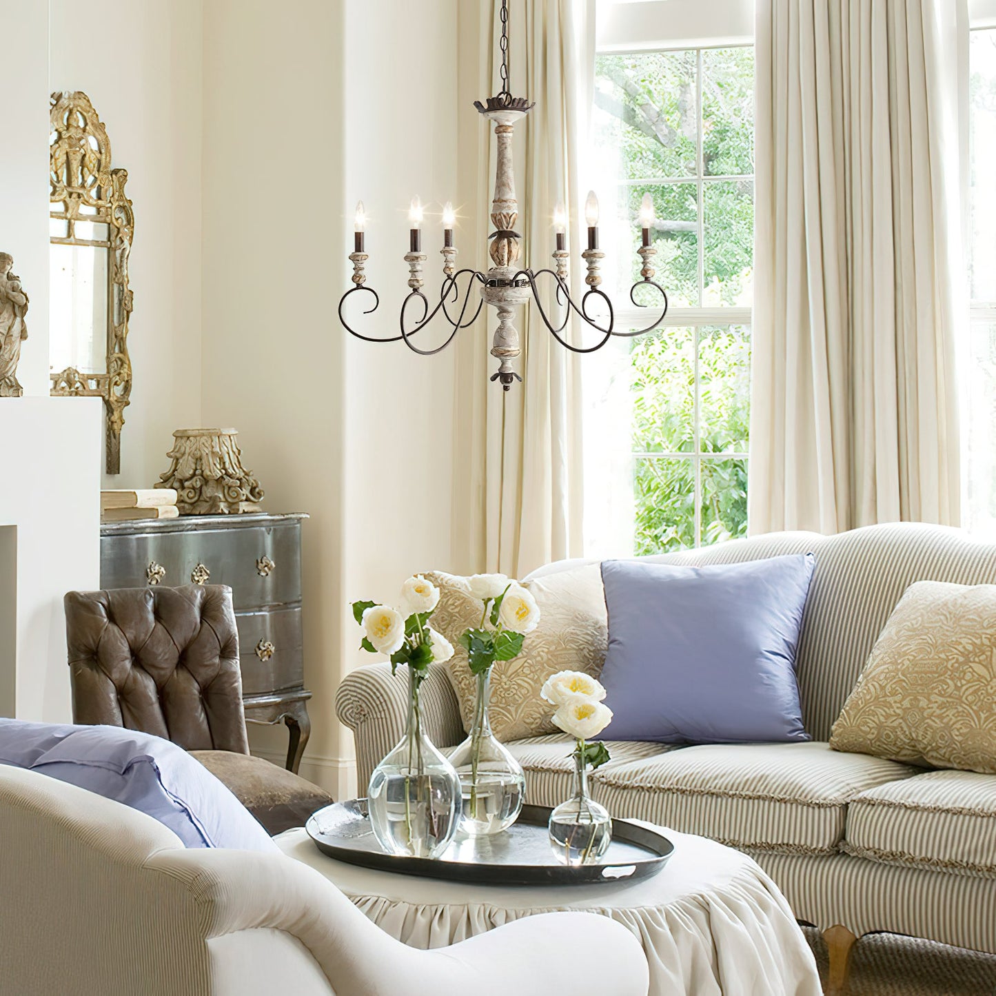 Poppe Wooden Chandelier