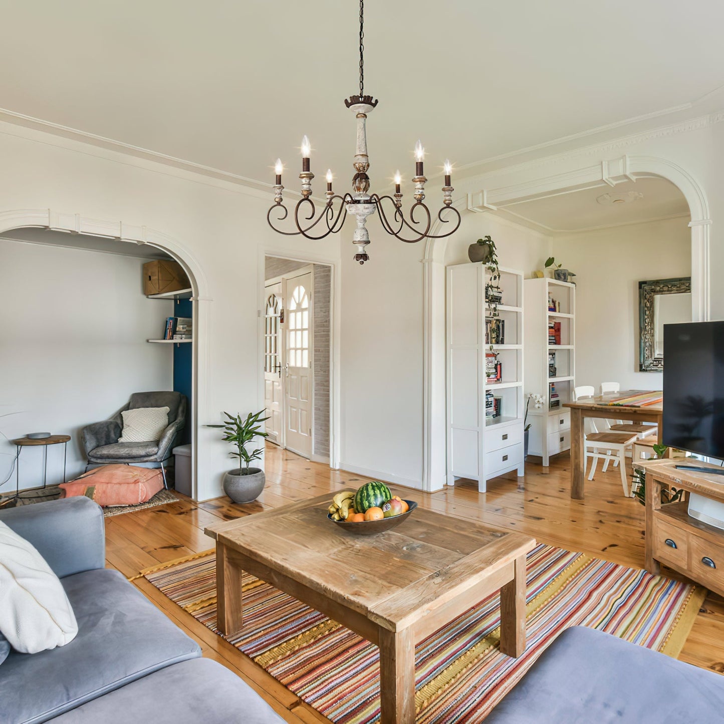 Poppe Wooden Chandelier