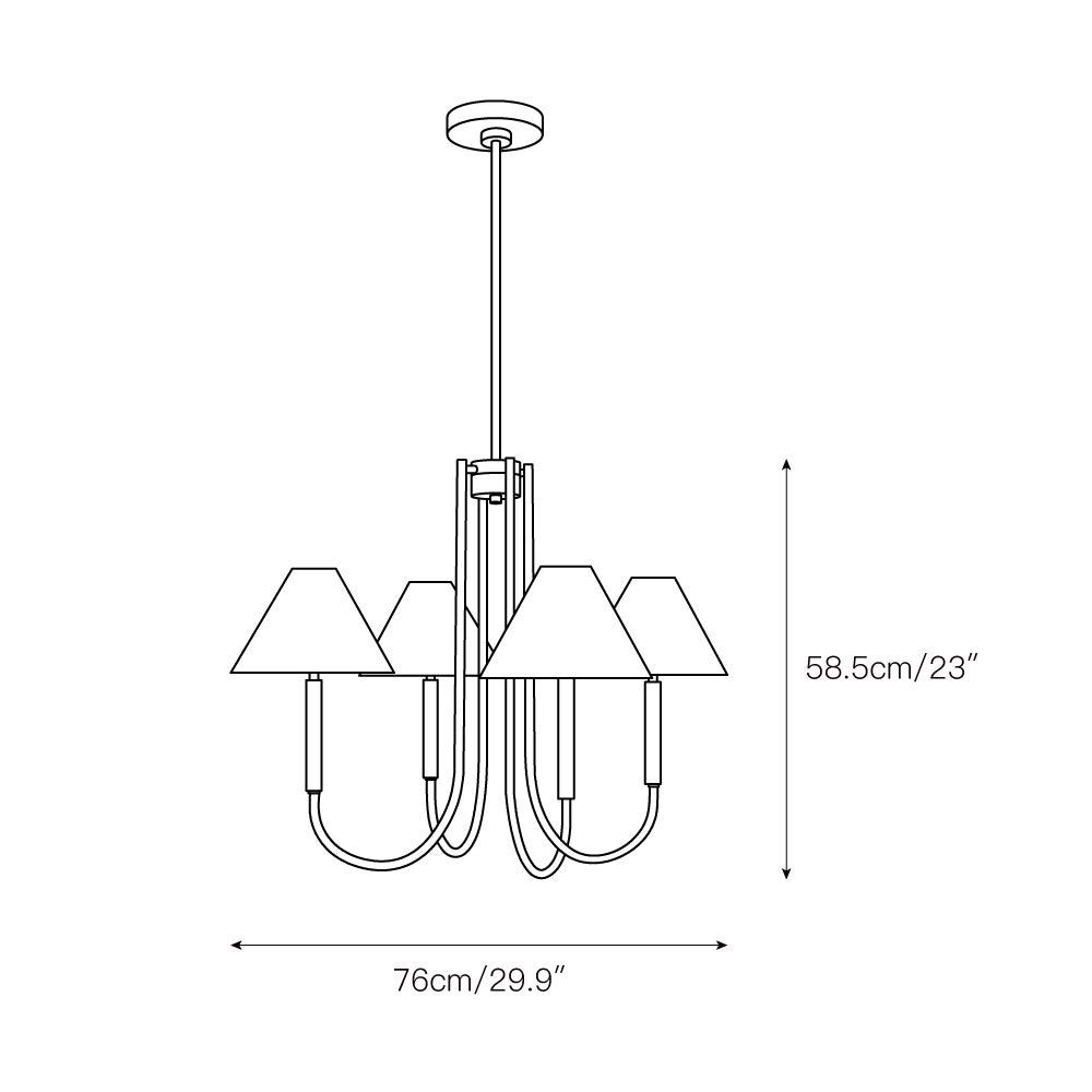 Porteau Chandelier
