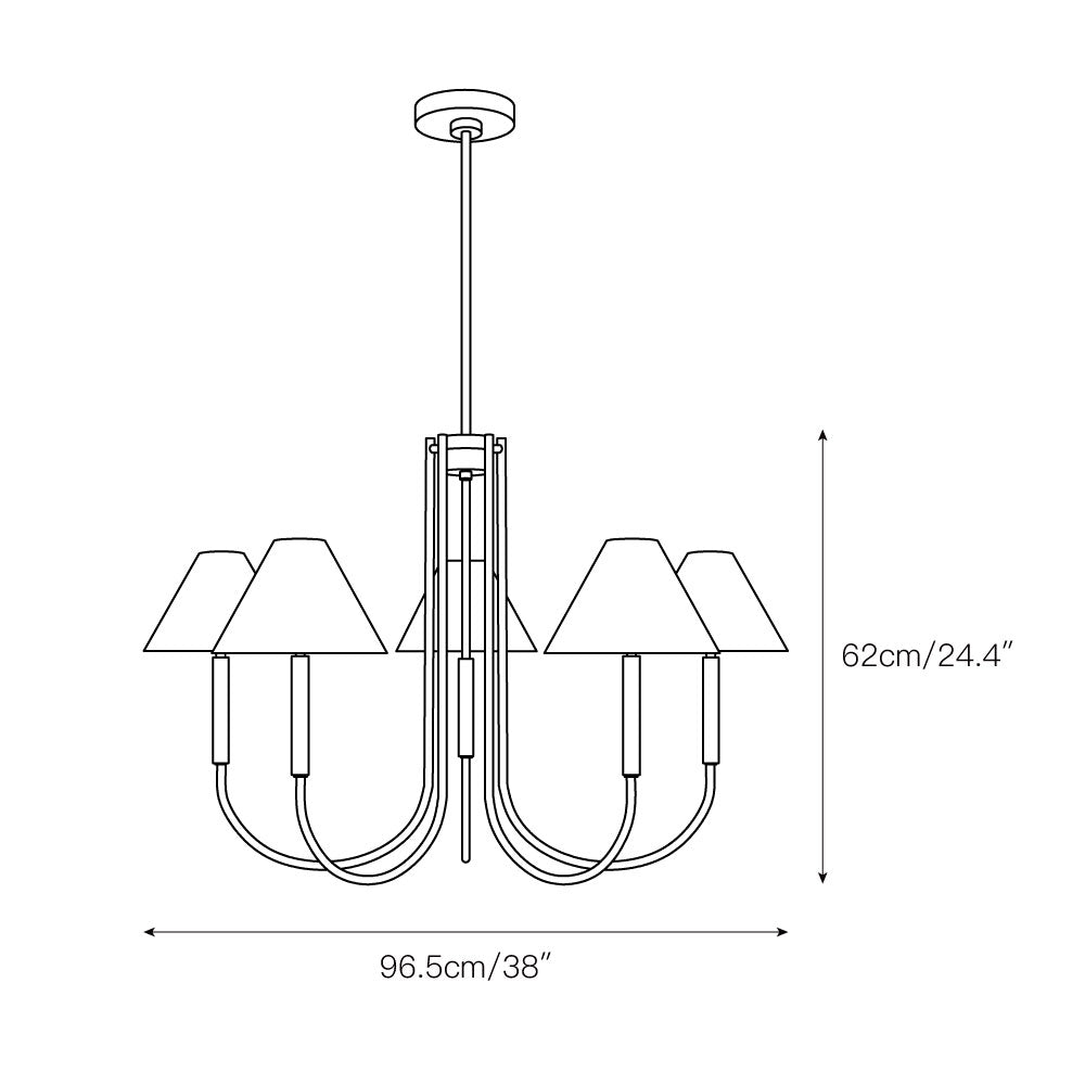 Porteau Chandelier