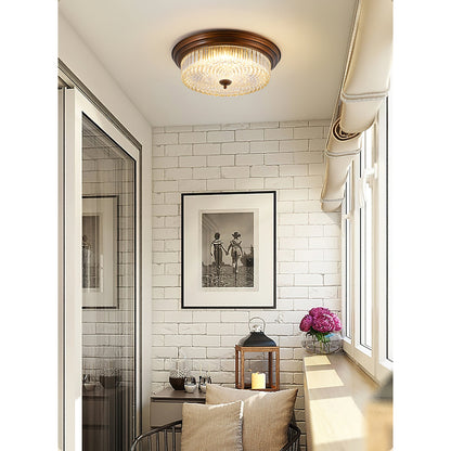 Retro Flush Ceiling Lamp