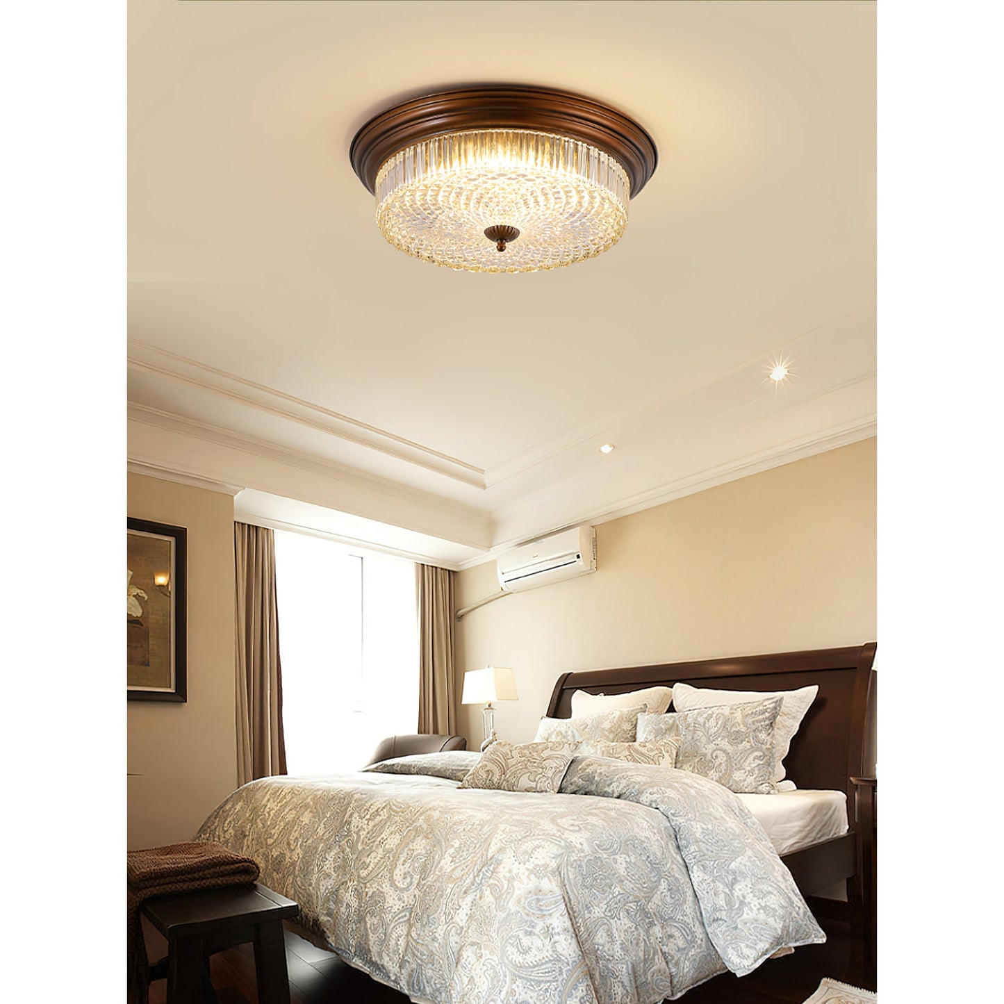 Retro Flush Ceiling Lamp