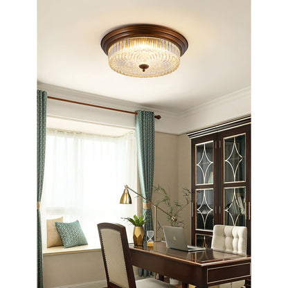 Retro Flush Ceiling Lamp