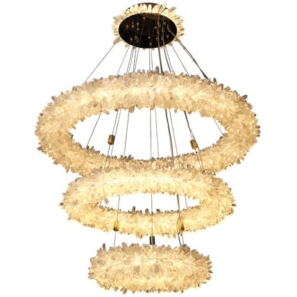 Primary Crystal Halo Modern Chandelier