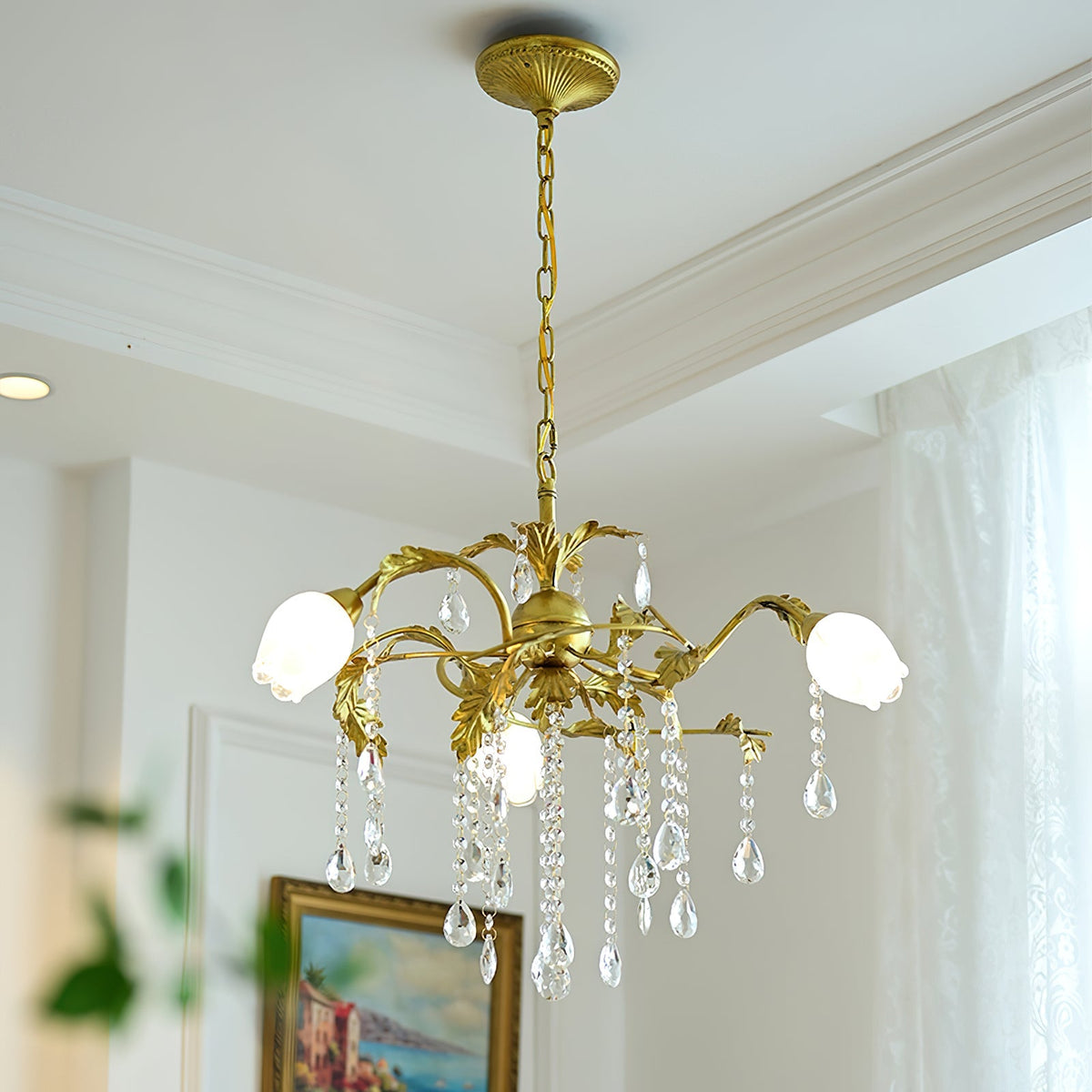 Prosecco Chandelier