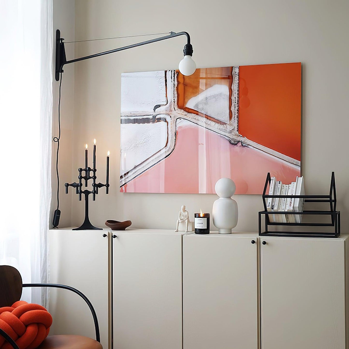 Petite Wall Lamp 43.3 Inch