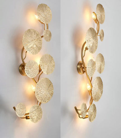 Lotus Leaf Wall Sconce