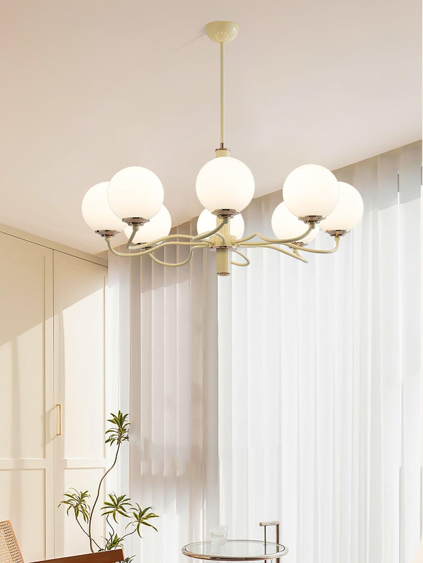 Radiant Globe Chandelier