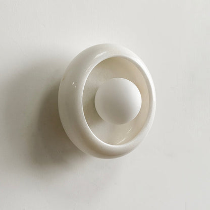Eclipse Marble Wall Sconce
